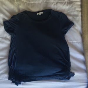 Navy blue T-shirt